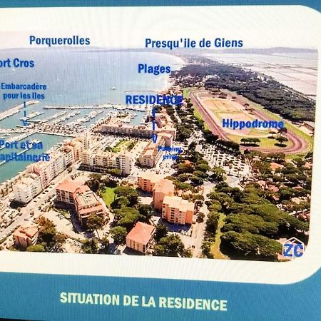 Studio Port D’Hyères Vue Mer Et Îles De Porquerolles Et Port-Cros Extérieur photo