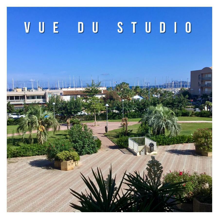Studio Port D’Hyères Vue Mer Et Îles De Porquerolles Et Port-Cros Extérieur photo