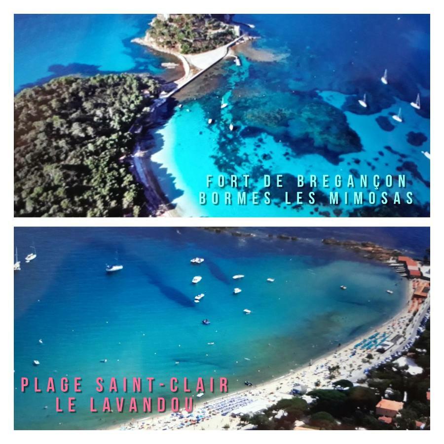 Studio Port D’Hyères Vue Mer Et Îles De Porquerolles Et Port-Cros Extérieur photo